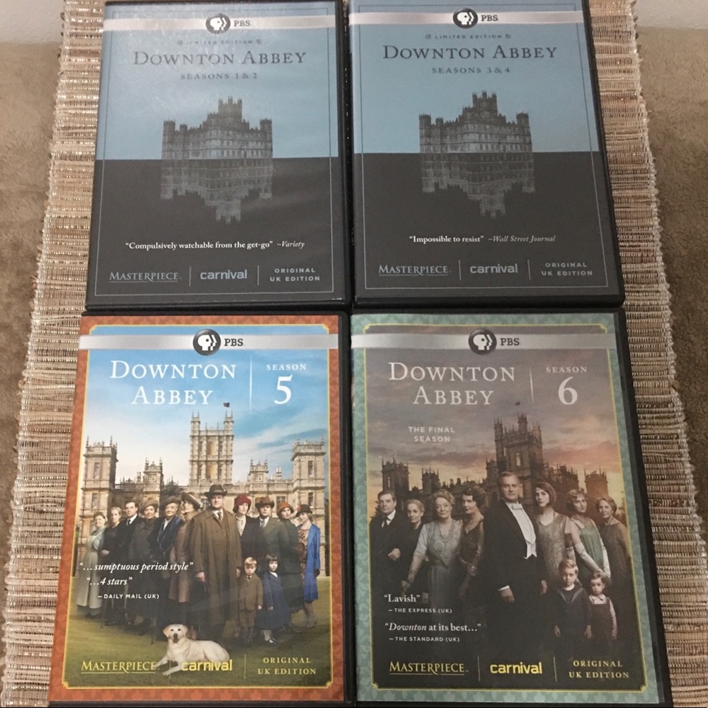ALL 6 SEASONS DOWNTON ABBEY